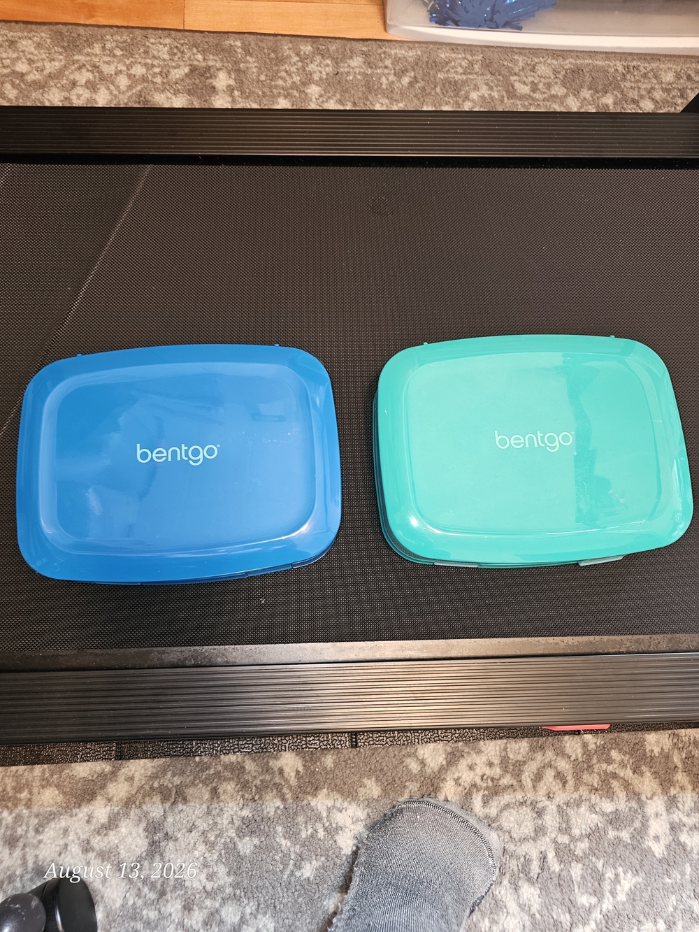 bentgo Meal Prep Containers Set - Blue & Teal Lids